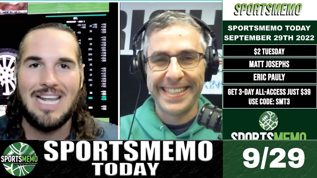 NFL Week 4 Predictions | MLB Pitcher Props | SportsMemo Today | Free Sports Picks for Sept 29