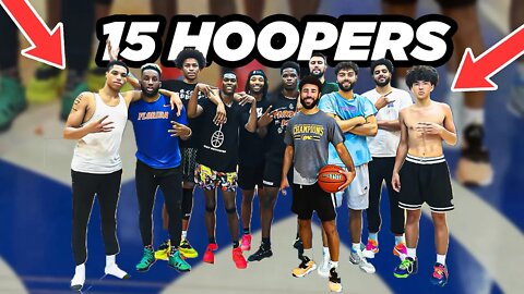 15 Of The Best Hoopers I've Played, FLEW TO MY CITY For A Week...$