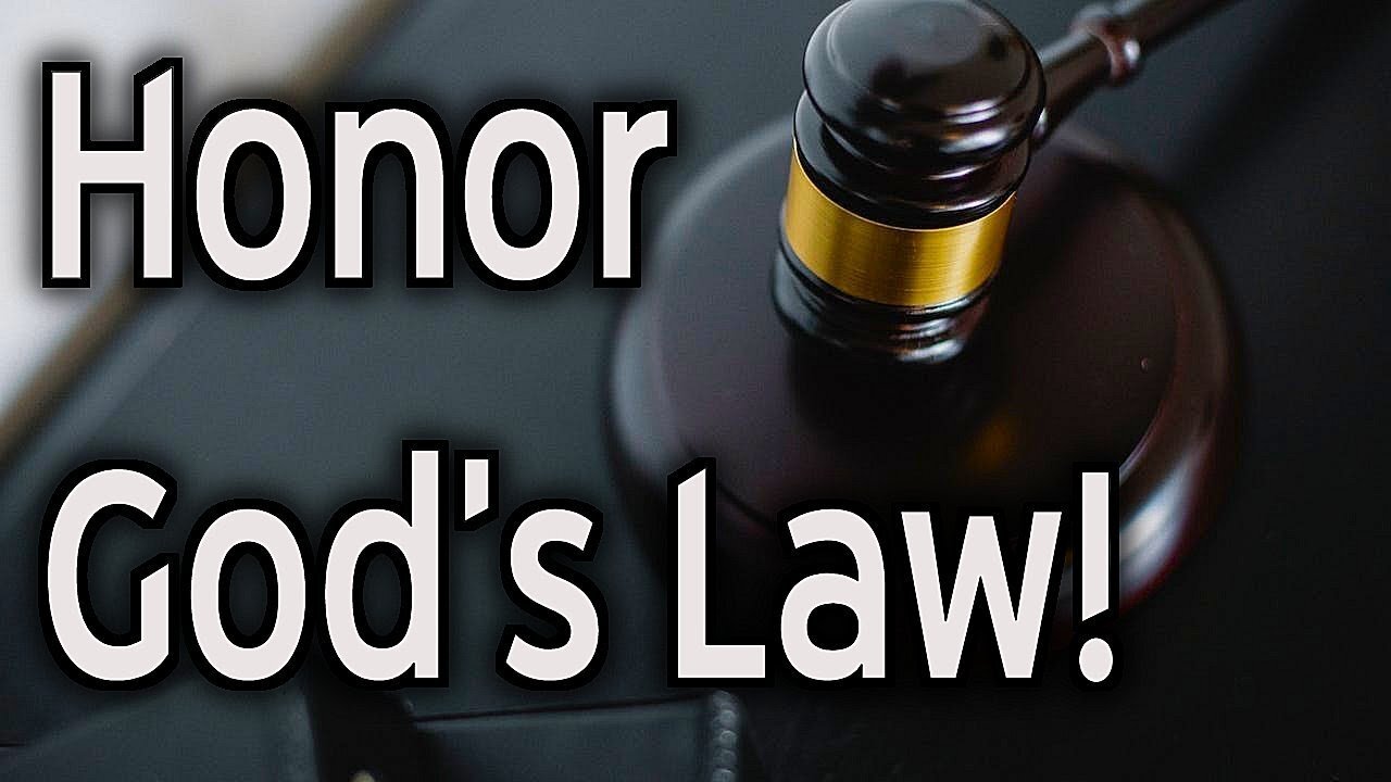 The commands of Yeshua (Jesus) 06 "Honor God's Law"!