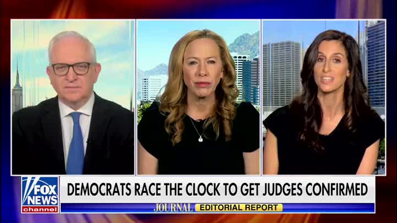 ‘This Is a Disservice to Donald Trump’: Strassel on Biden Getting Judges Confirmed Because of Absent Republicans