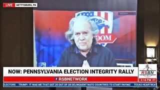 Steve Bannon STILL Says 2020 Election Should Be "Decertified"
