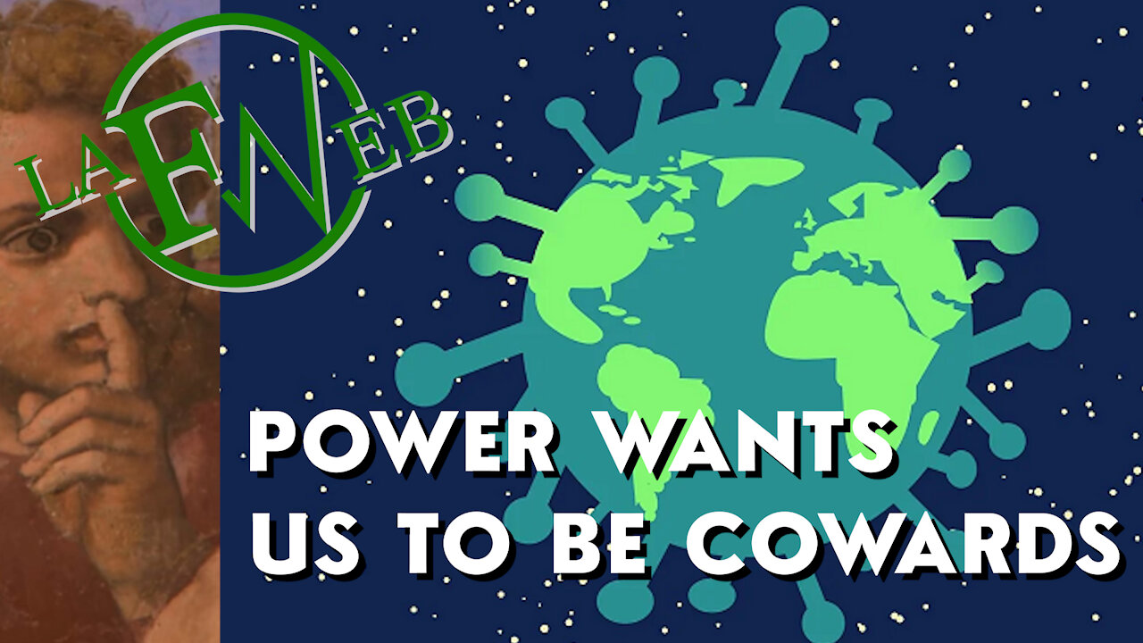 Power wants us to be cowards - Brother Alexis Bugnolo