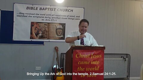 Bringing Up the ark of God into the Temple.