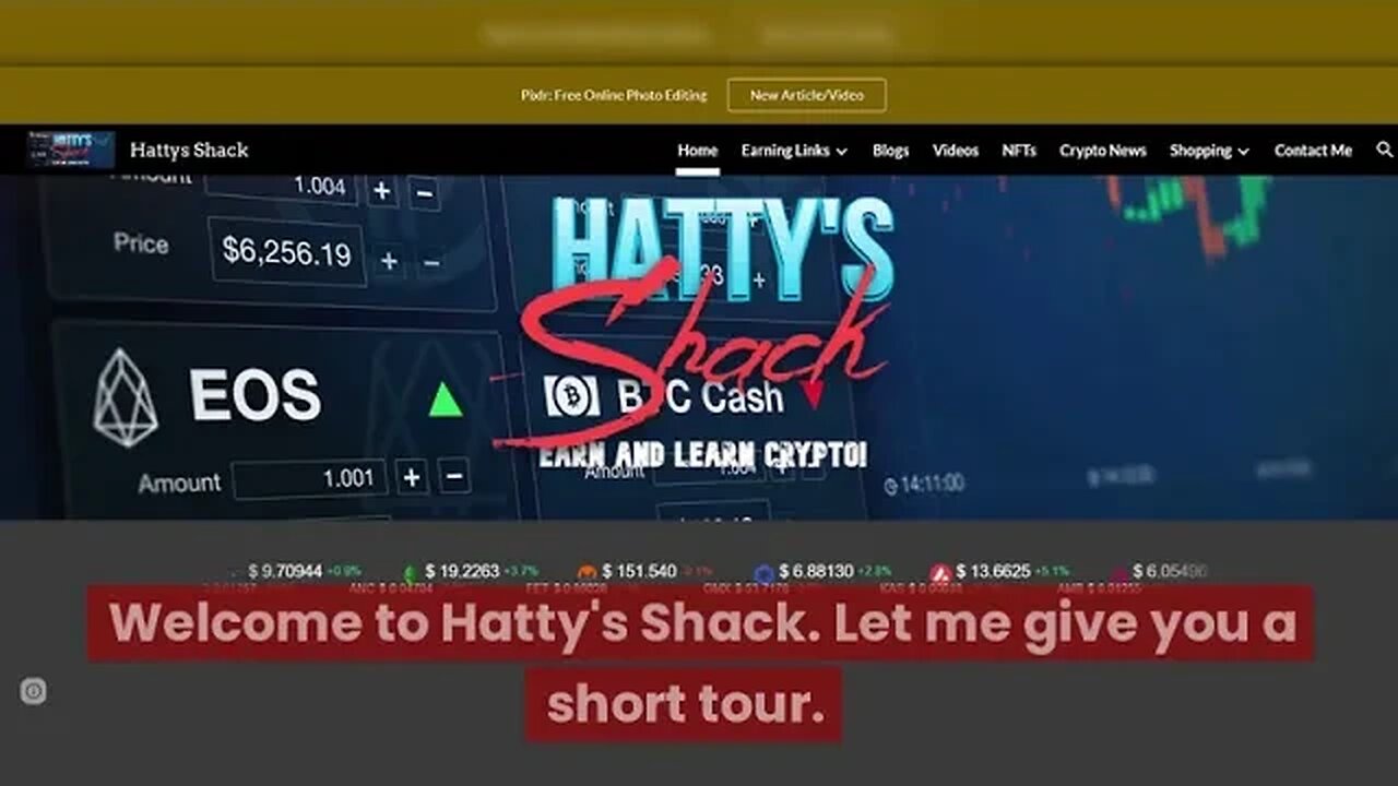 Hatty's Shack - Earn and Learn Crypto