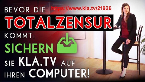 Bevor die Totalzensur kommt