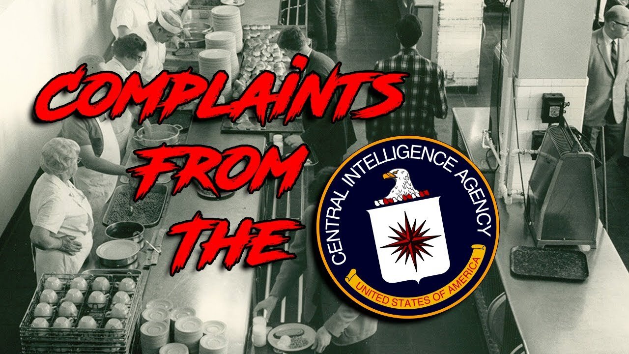 The CIA's Cafeteria Drama