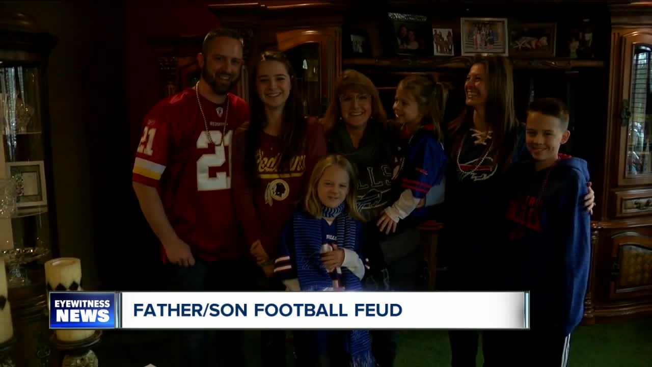 A family divided: Bills vs. Redskins