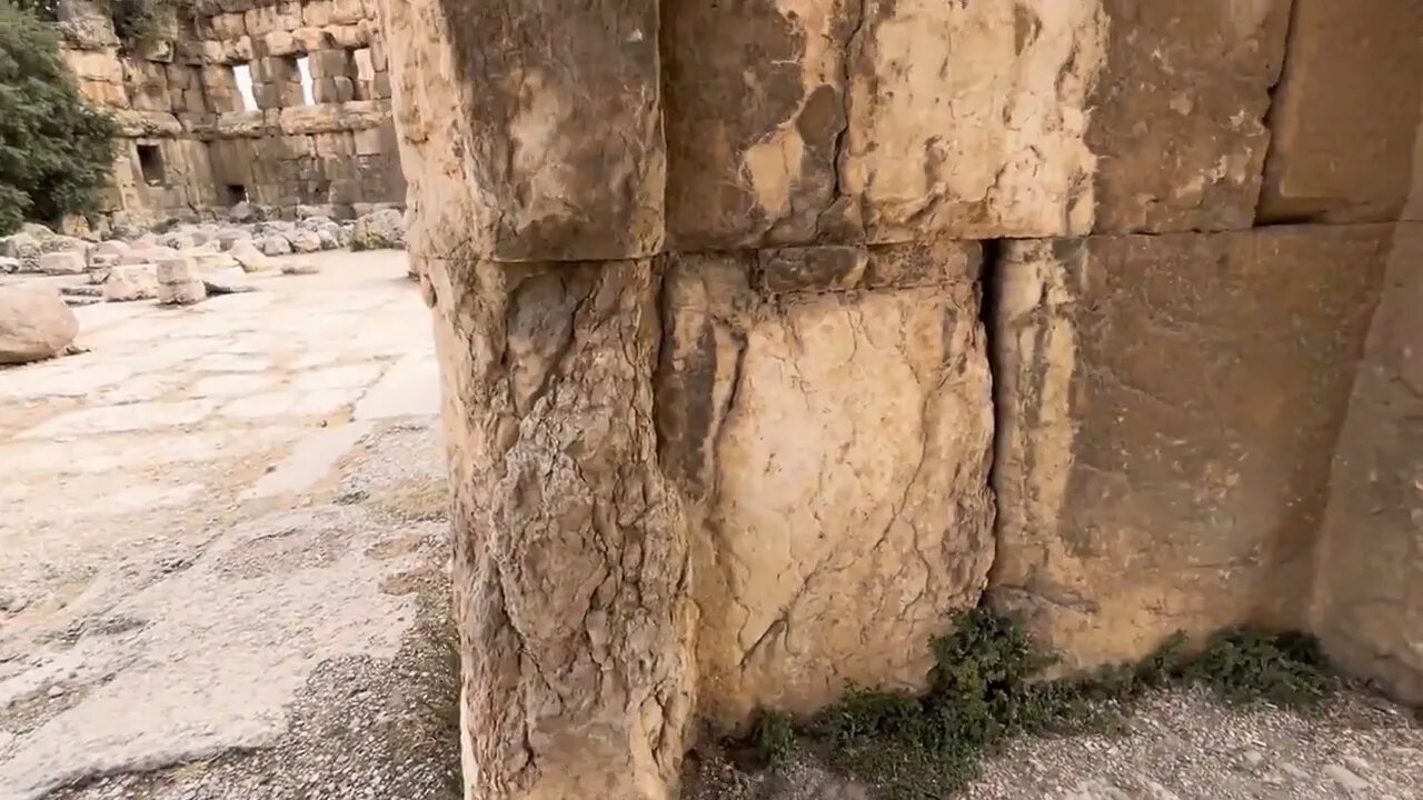 The best preserved temple of the Sun in ancient Rome, Baalbek.