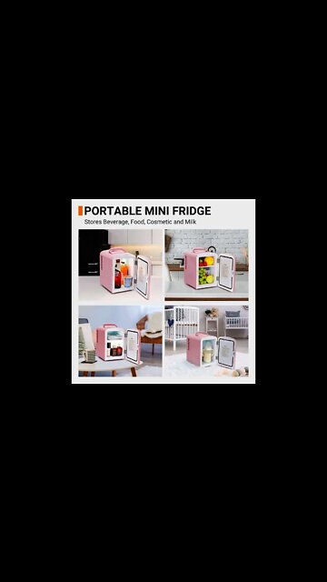 AstroAI Mini Fridge😊some food in your mini fridge from Amazon! #shorts