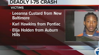 Victims identified in I-75 fatal crash