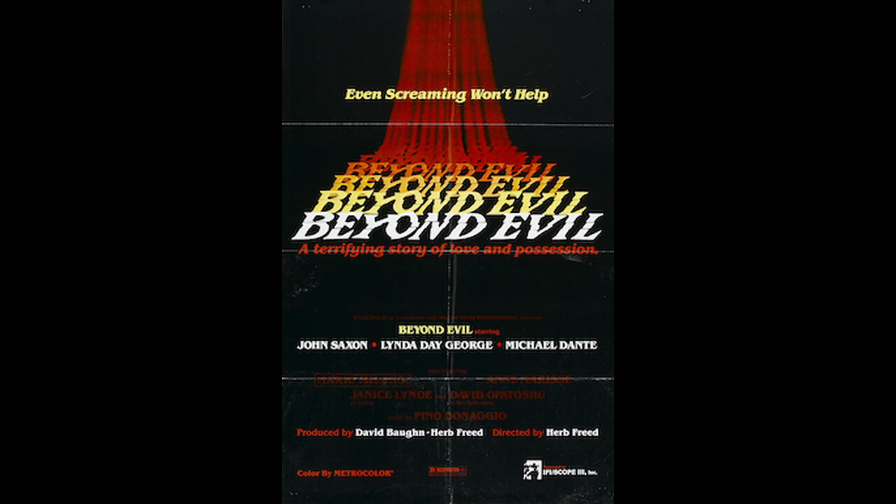 Trailer - Beyond Evil - 1980