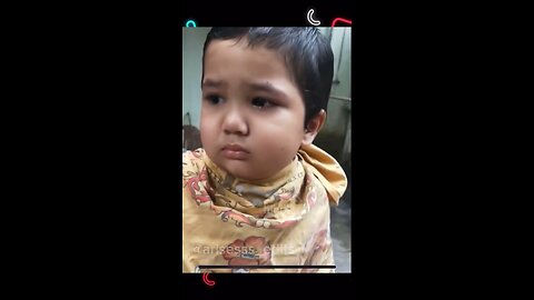 Kids funny video at salon😹😹