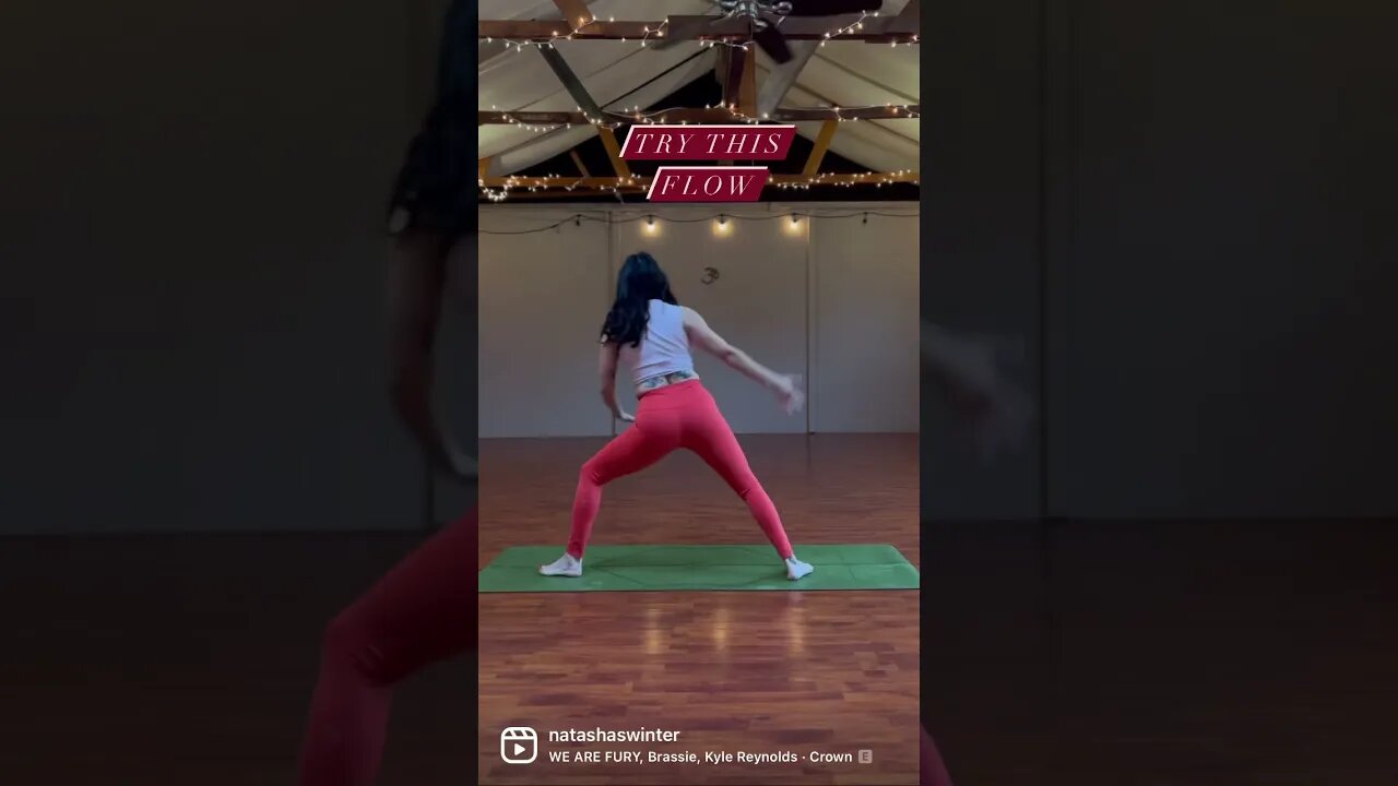 New class. Flow with me ❤️