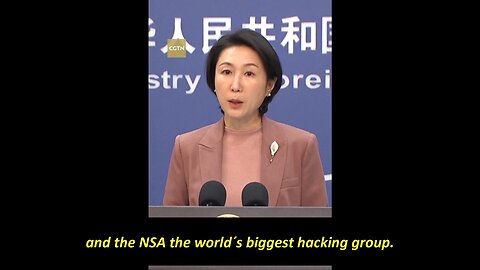Chinese MOFA: The U.S. NSA is the biggest "hacking group" in the world