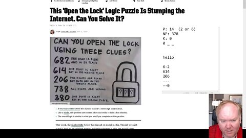 Solving Lock Puzzle