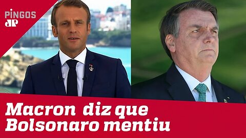 A malandragem de Macron com a Amazônia