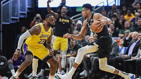 Giannis Punking Lebron James