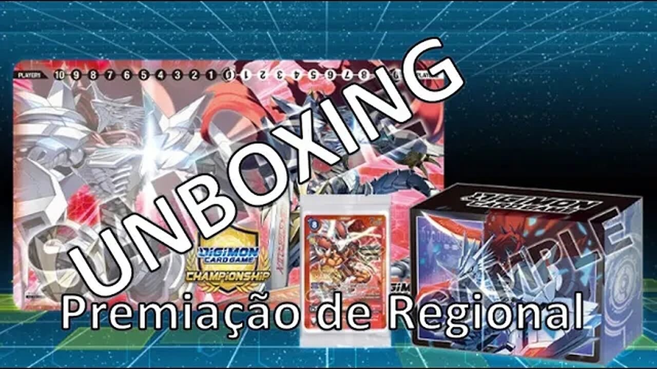 Unboxing Premiação do Regional de Agosto