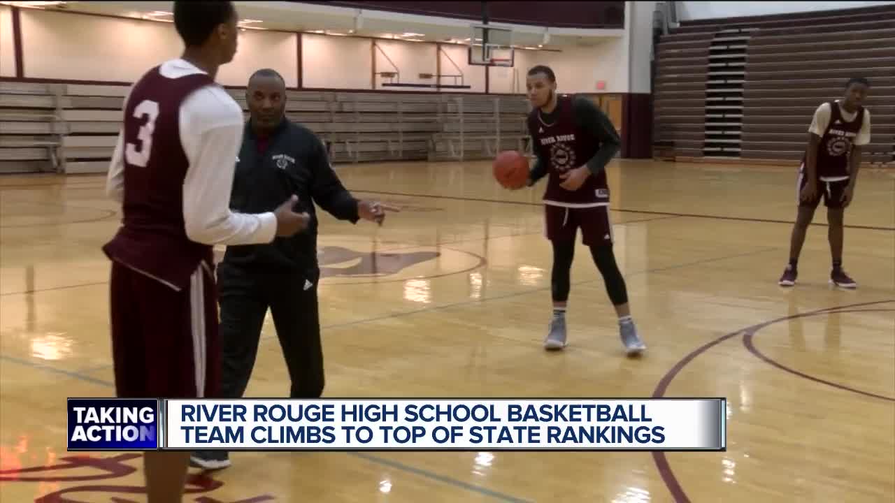 River Rouge basketball team thriving under new coach