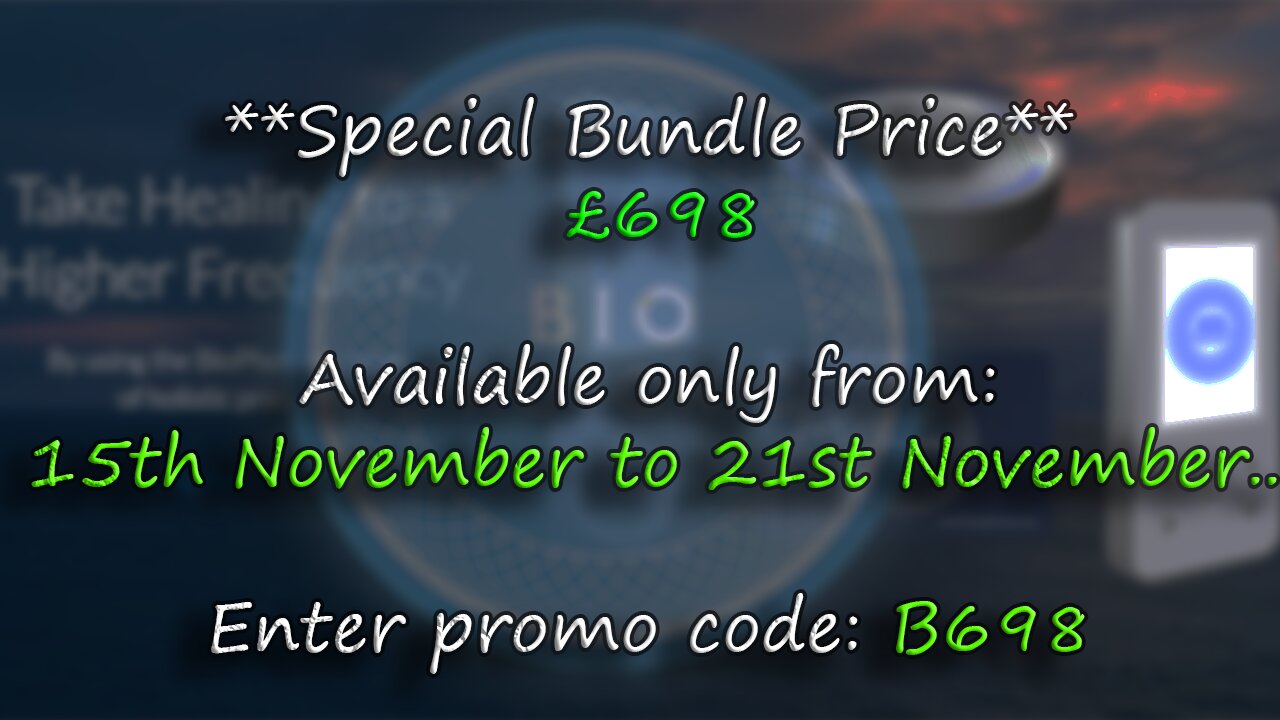 🎉 BioPhotonic UK Bundle Lets make the world great again! 🎉