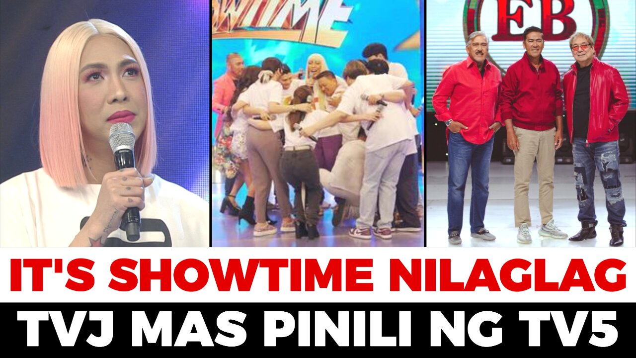 VICE GANDA, IT'S SHOWTIME nilaglag, TVJ mas pinili ng TV5