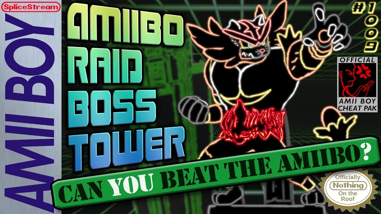 amiibo Raid Boss Tower... can you climb it? (Splice Stream #1009)