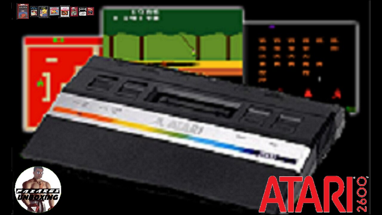 Fazares Unboxing Special - MEGA PACCONE ATARI 2600 JR. + GIOCHI (ITA)