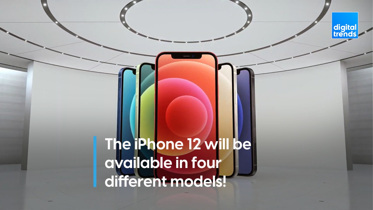 Apple iPhone 12 series officially announced, starting at $699