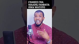 Chanzo Cha Maadili Mabaya Kwa Watoto #Shorts