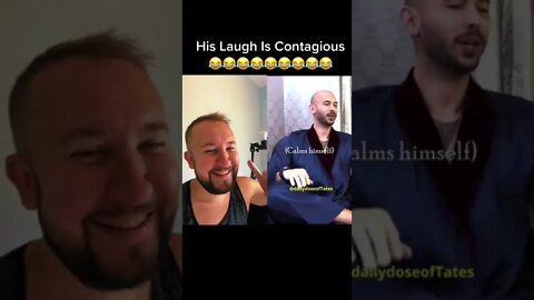 His Laugh Is Contagious 😂 Andrew Tate