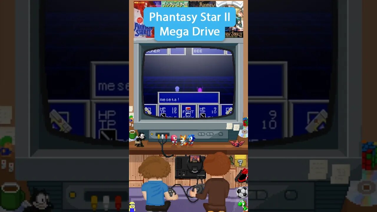 Phantasy Star II (Sega Genesis) - Movement #shorts
