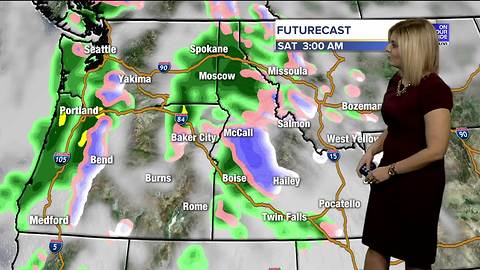 Clouds roll in for Thursday with a chance of storms for some