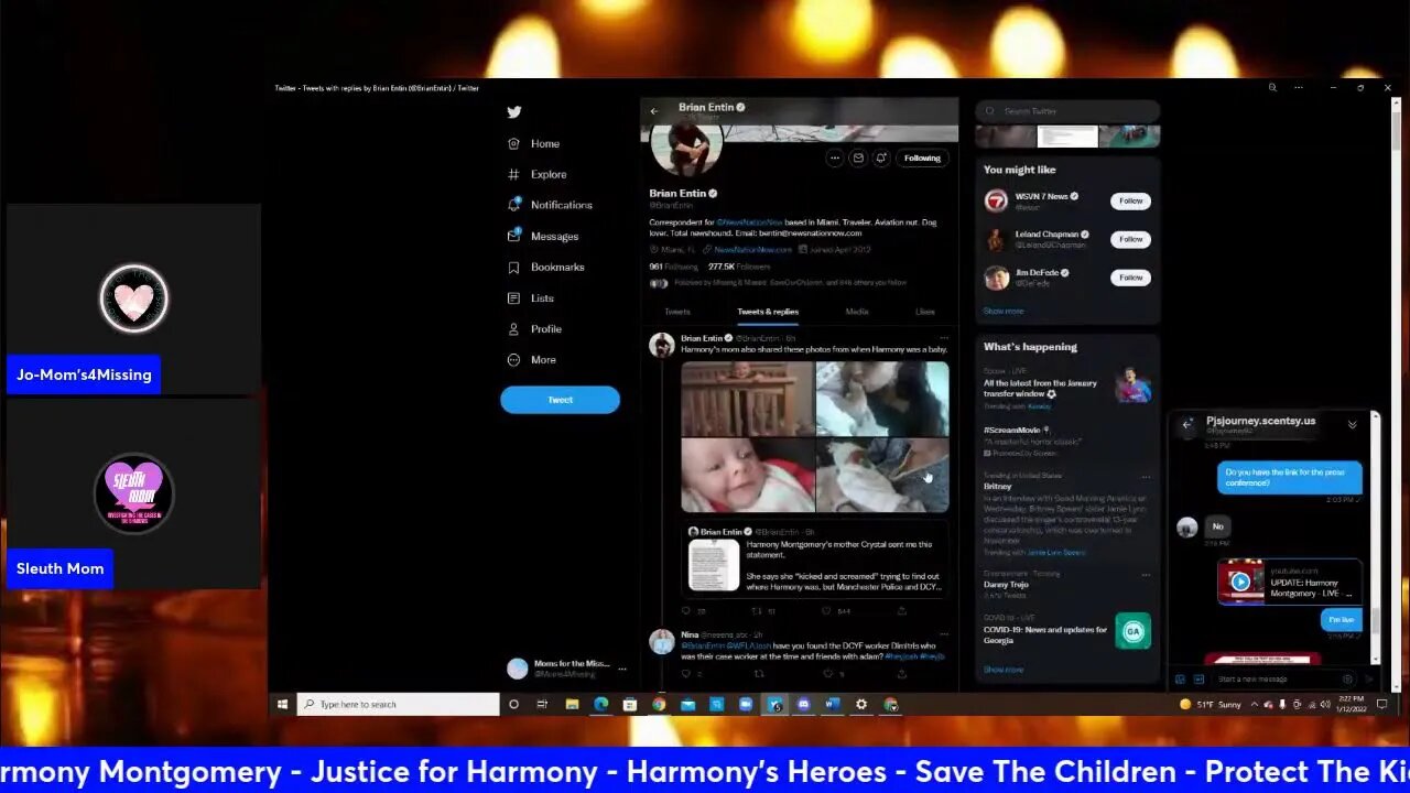 UPDATE: Harmony Montgomery - LIVE - Press Conference