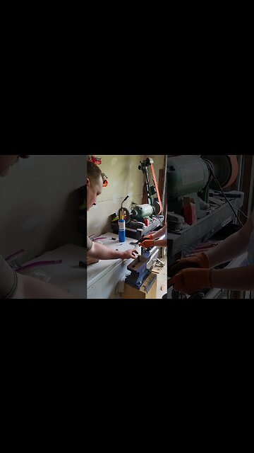 Coin Striking Assembly Line | Making Homemade Brass Coins for a Medieval Event