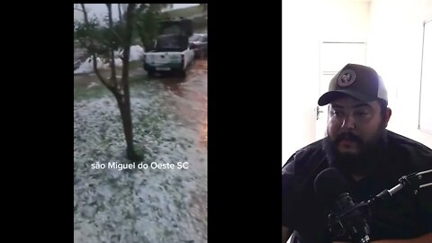 Isso aconteceu agora no Brasil - Santa Catarina - São Miguel - Disco voador - UFO OVNIs