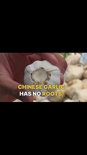Stop Buying Chinese Garlic