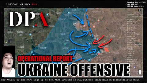 UKRAINE DOUBLING DOWN ON OFFENSIVES; Doubles offensive operations; probably tripling in 2 days time!