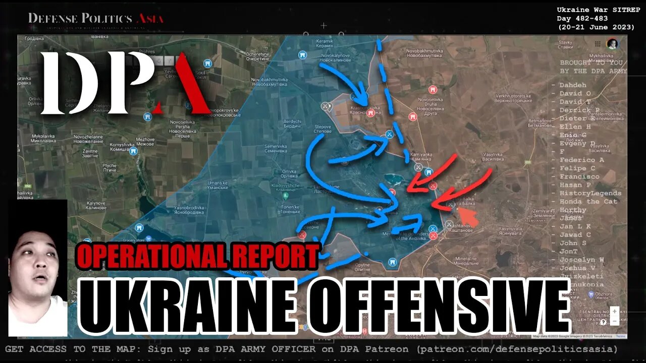 UKRAINE DOUBLING DOWN ON OFFENSIVES; Doubles offensive operations; probably tripling in 2 days time!