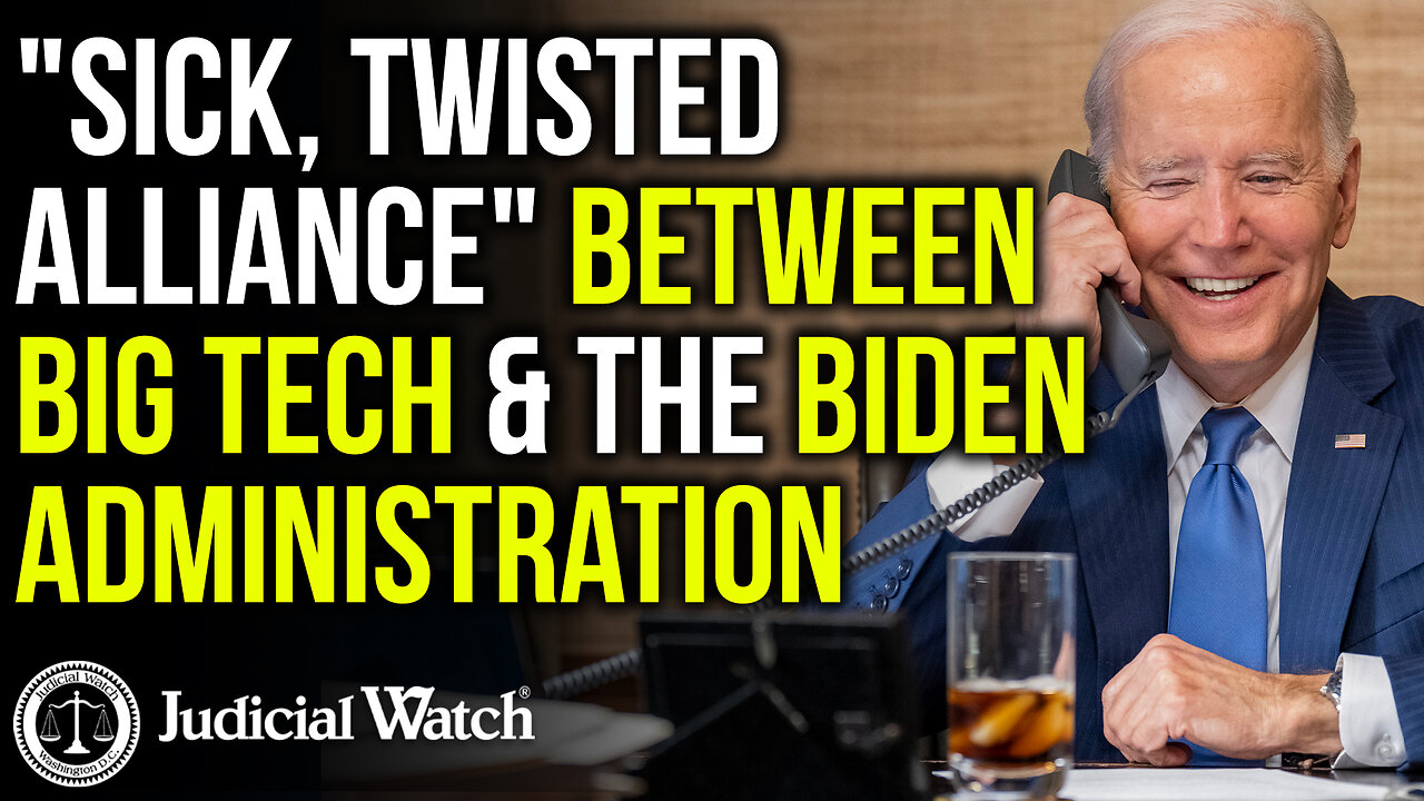 FARRELL: "Sick, Twisted Alliance" Between Big Tech & the Biden Administration