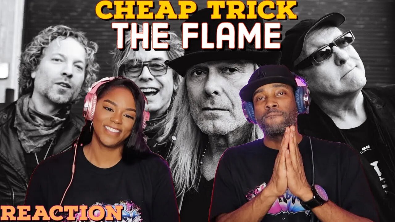 Cheap Trick “The Flame” Reaction | Asia and BJ