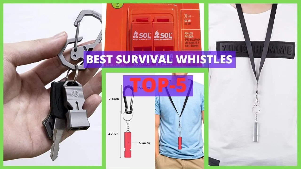 Best Survival Whistles | Top 5 Life-Saving Whistles That Could Save Your Life in an Emergency!