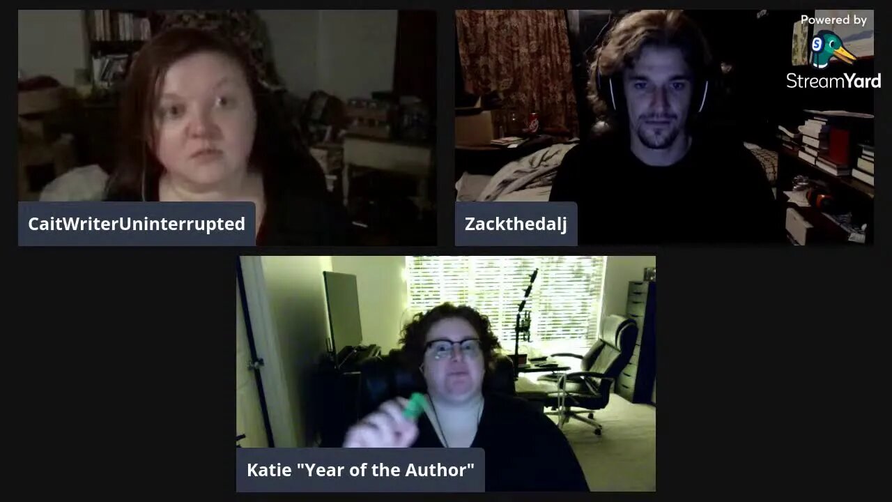 AUTHORTUBE AFTER DARK - Featuring: Zachary A. Pieper, Katie Francis, and Cait Noelle