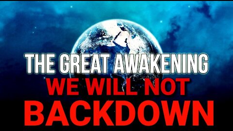 THE REVOLTION HAS BEGUN AND WILL NOT BE TELEVISED...THE GREAT AWAKENING