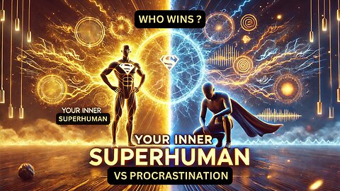 Your Inner SuperHuman Vs Procrastination. Who wins?