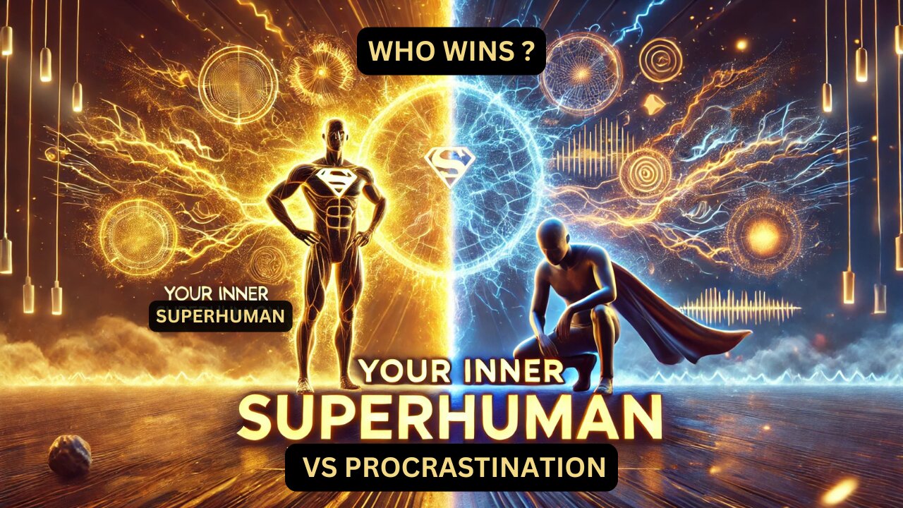 Your Inner SuperHuman Vs Procrastination. Who wins?