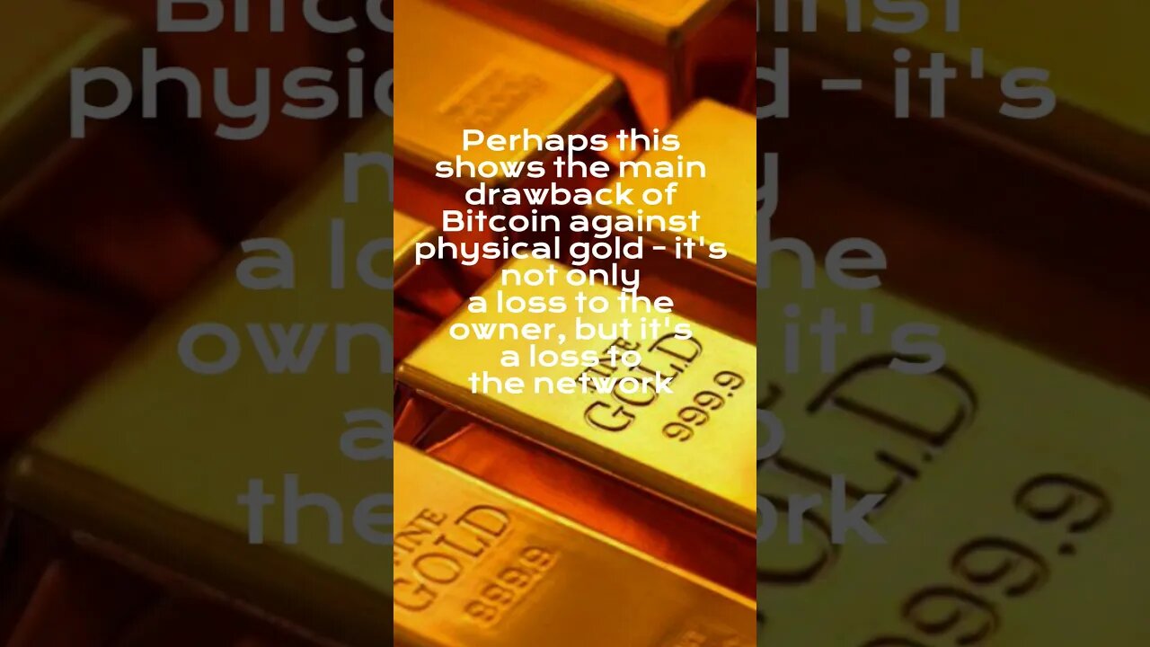 One of the Drawbacks of Crypto