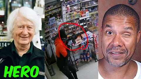 "He Shot My Arm Off" Robber Gets ARM BLOWN OFF By 80 YEAR-OLD MAN During Robbery