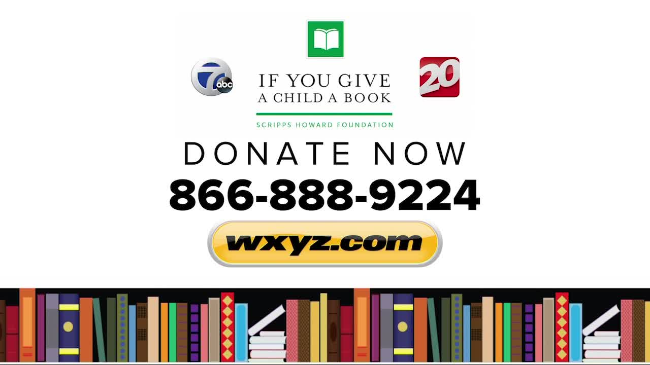 Donate to the WXYZ 'If You Give A Child A Book' telethon