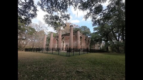 FL Springs trip Ep2: Old Sheldon Church Ruins