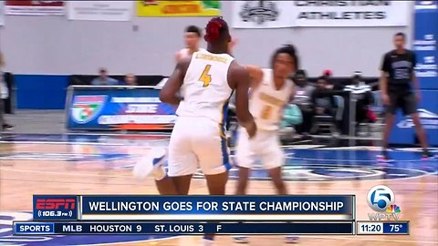 Wellington goes for the class 9A state championship